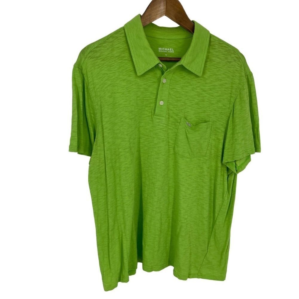 Michael Michael Kors Men's Short Sleeve Polo Shirt Size XL